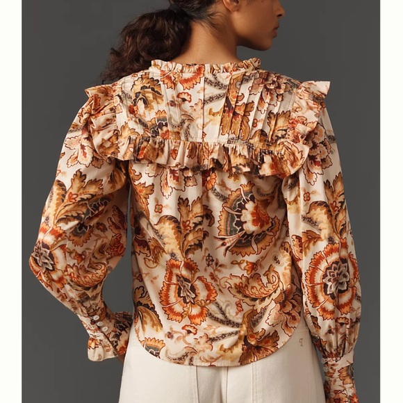Anthropology Love the label blouse. New - Picture 2 of 5